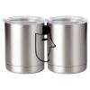 10 oz. Silver Stainless Steel Short Tumbler Thumbnail