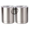 10 oz. Silver Stainless Steel Short Tumbler Thumbnail