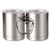 10 oz. Silver Stainless Steel Short Tumbler Thumbnail