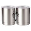 10 oz. Silver Stainless Steel Short Tumbler Thumbnail