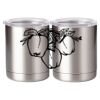 10 oz. Silver Stainless Steel Short Tumbler Thumbnail
