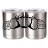 10 oz. Silver Stainless Steel Short Tumbler Thumbnail
