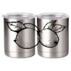 10 oz. Silver Stainless Steel Short Tumbler Thumbnail