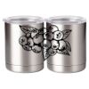 10 oz. Silver Stainless Steel Short Tumbler Thumbnail