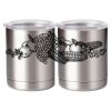10 oz. Silver Stainless Steel Short Tumbler Thumbnail