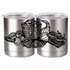 10 oz. Silver Stainless Steel Short Tumbler Thumbnail