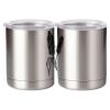 10 oz. Silver Stainless Steel Short Tumbler Thumbnail