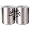 10 oz. Silver Stainless Steel Short Tumbler Thumbnail