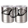 10 oz. Silver Stainless Steel Short Tumbler Thumbnail