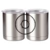 10 oz. Silver Stainless Steel Short Tumbler Thumbnail