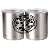 10 oz. Silver Stainless Steel Short Tumbler Thumbnail