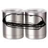 10 oz. Silver Stainless Steel Short Tumbler Thumbnail
