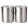 10 oz. Silver Stainless Steel Short Tumbler Thumbnail