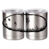 10 oz. Silver Stainless Steel Short Tumbler Thumbnail