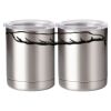 10 oz. Silver Stainless Steel Short Tumbler Thumbnail