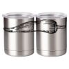 10 oz. Silver Stainless Steel Short Tumbler Thumbnail