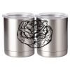 10 oz. Silver Stainless Steel Short Tumbler Thumbnail