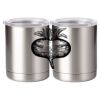 10 oz. Silver Stainless Steel Short Tumbler Thumbnail