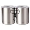 10 oz. Silver Stainless Steel Short Tumbler Thumbnail