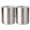 10 oz. Silver Stainless Steel Short Tumbler Thumbnail