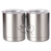 10 oz. Silver Stainless Steel Short Tumbler Thumbnail