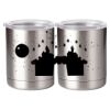 10 oz. Silver Stainless Steel Short Tumbler Thumbnail