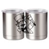 10 oz. Silver Stainless Steel Short Tumbler Thumbnail
