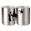 10 oz. Silver Stainless Steel Short Tumbler Thumbnail