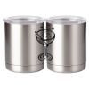 10 oz. Silver Stainless Steel Short Tumbler Thumbnail