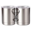 10 oz. Silver Stainless Steel Short Tumbler Thumbnail