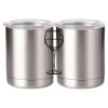 10 oz. Silver Stainless Steel Short Tumbler Thumbnail