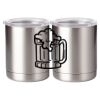 10 oz. Silver Stainless Steel Short Tumbler Thumbnail