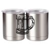 10 oz. Silver Stainless Steel Short Tumbler Thumbnail