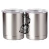 10 oz. Silver Stainless Steel Short Tumbler Thumbnail