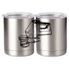 10 oz. Silver Stainless Steel Short Tumbler Thumbnail