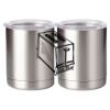 10 oz. Silver Stainless Steel Short Tumbler Thumbnail