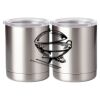 10 oz. Silver Stainless Steel Short Tumbler Thumbnail