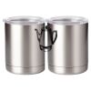 10 oz. Silver Stainless Steel Short Tumbler Thumbnail