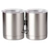 10 oz. Silver Stainless Steel Short Tumbler Thumbnail