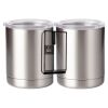 10 oz. Silver Stainless Steel Short Tumbler Thumbnail