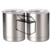 10 oz. Silver Stainless Steel Short Tumbler Thumbnail