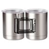 10 oz. Silver Stainless Steel Short Tumbler Thumbnail