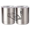 10 oz. Silver Stainless Steel Short Tumbler Thumbnail