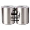 10 oz. Silver Stainless Steel Short Tumbler Thumbnail