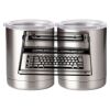 10 oz. Silver Stainless Steel Short Tumbler Thumbnail