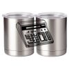 10 oz. Silver Stainless Steel Short Tumbler Thumbnail