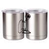 10 oz. Silver Stainless Steel Short Tumbler Thumbnail