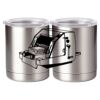 10 oz. Silver Stainless Steel Short Tumbler Thumbnail