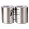 10 oz. Silver Stainless Steel Short Tumbler Thumbnail