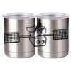 10 oz. Silver Stainless Steel Short Tumbler Thumbnail
